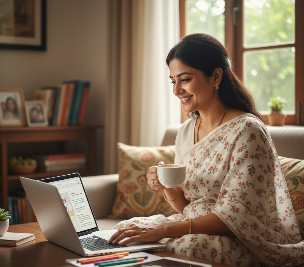 Best Work From Home Jobs for Housewives in India