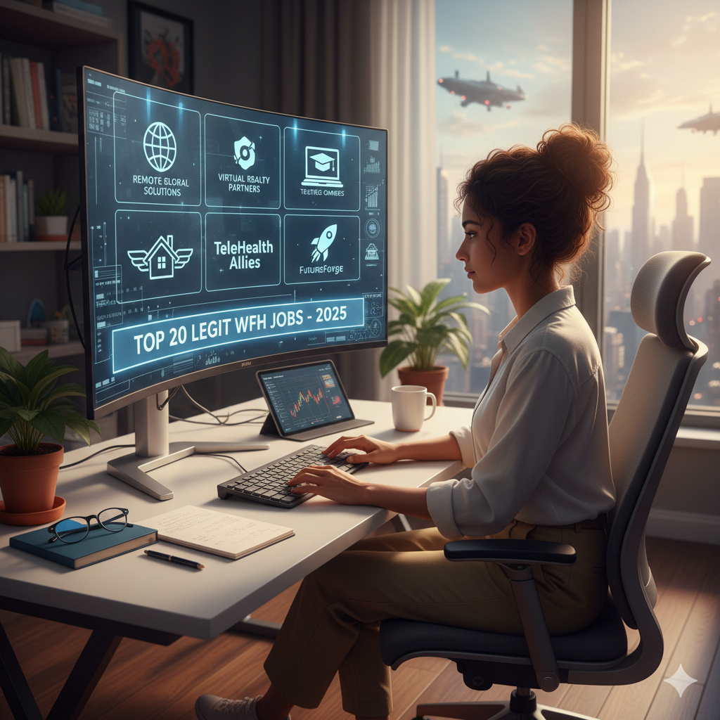 Top 20 Companies Offering Legit Work From Home Jobs in 2025