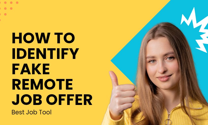 How to Identify Fake Remote Job Offer