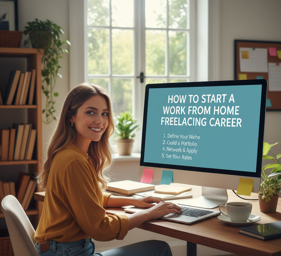 How to Start a Work From Home Freelancing Career
