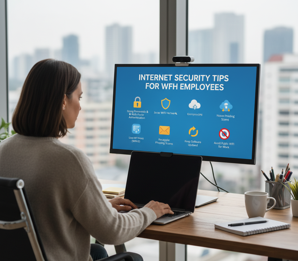 Internet Security Tips for Work-From-Home Employees
