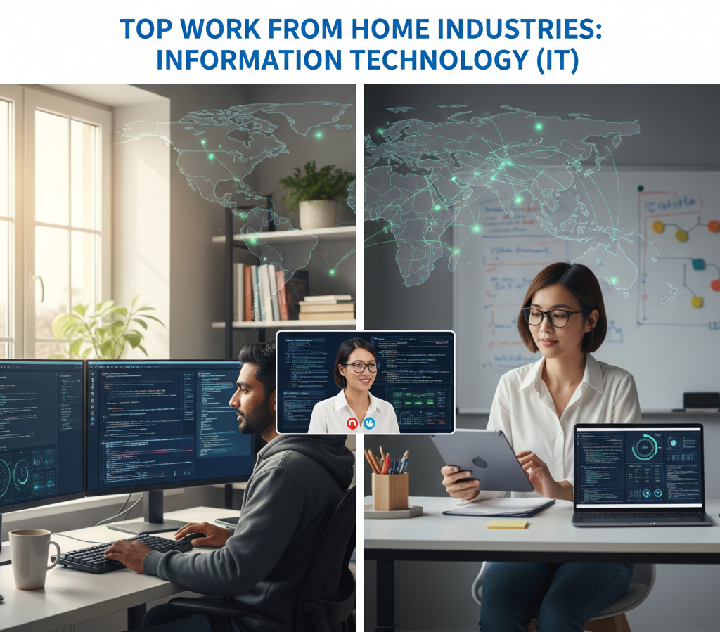Which Industries Are Hiring the Most Work From Home Professionals?