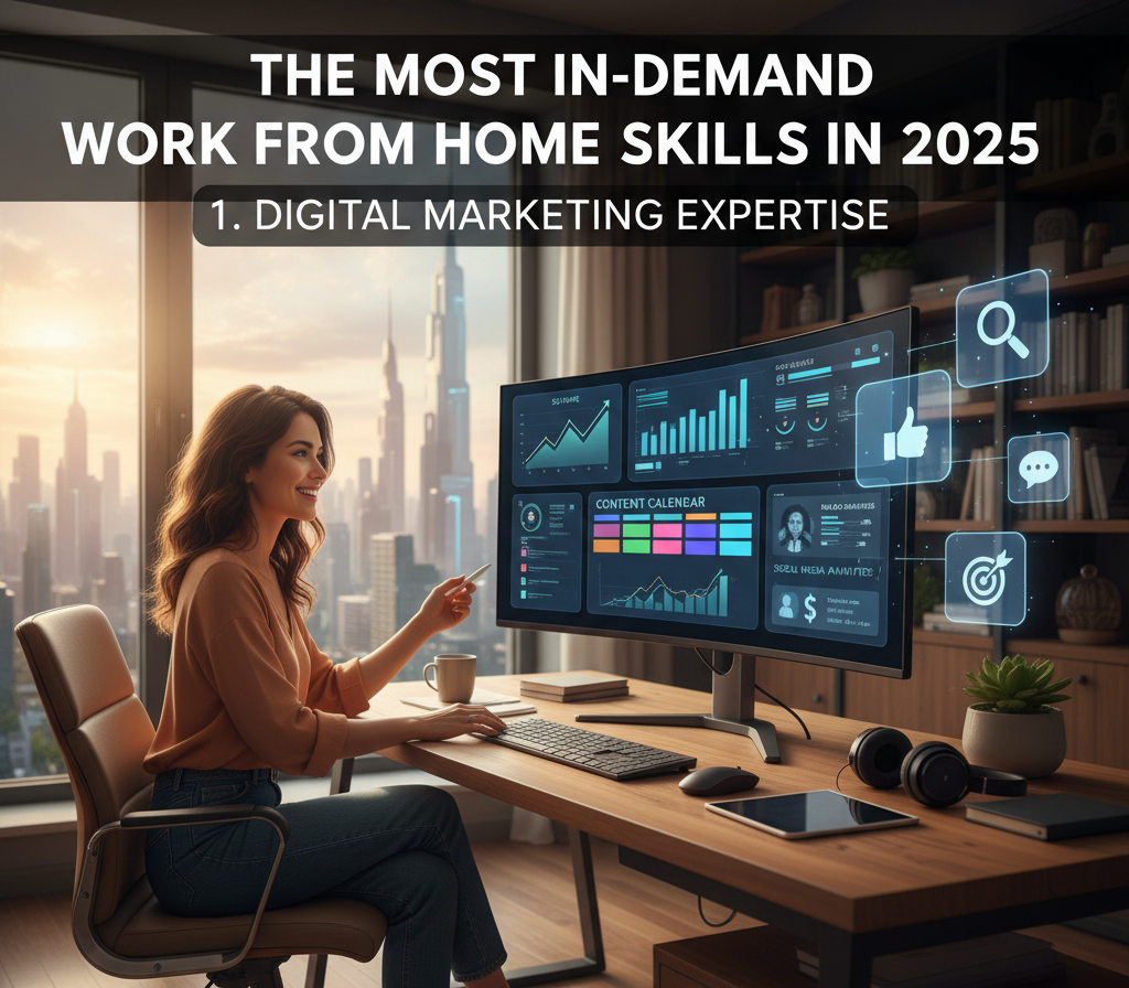 The Most In-Demand Work From Home Skills in 2025