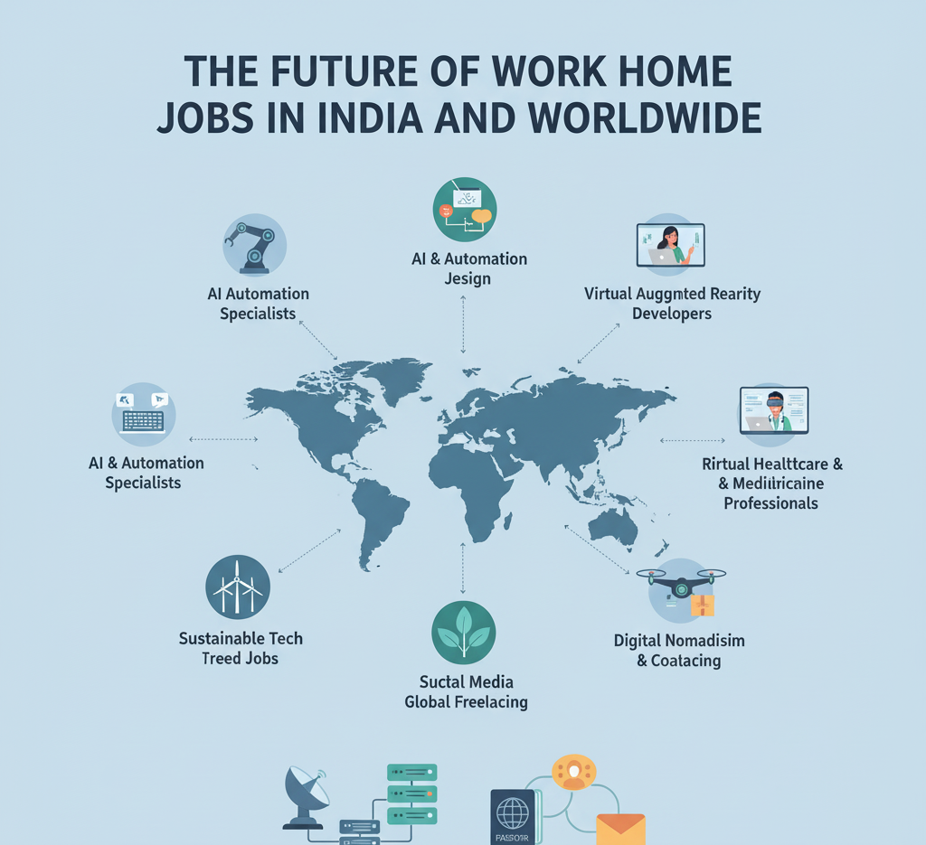 Future of Work From Home Jobs in India and Worldwide
