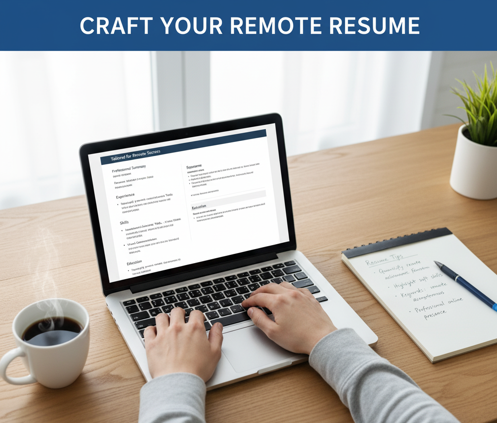 How to Write a Resume for Work From Home Jobs