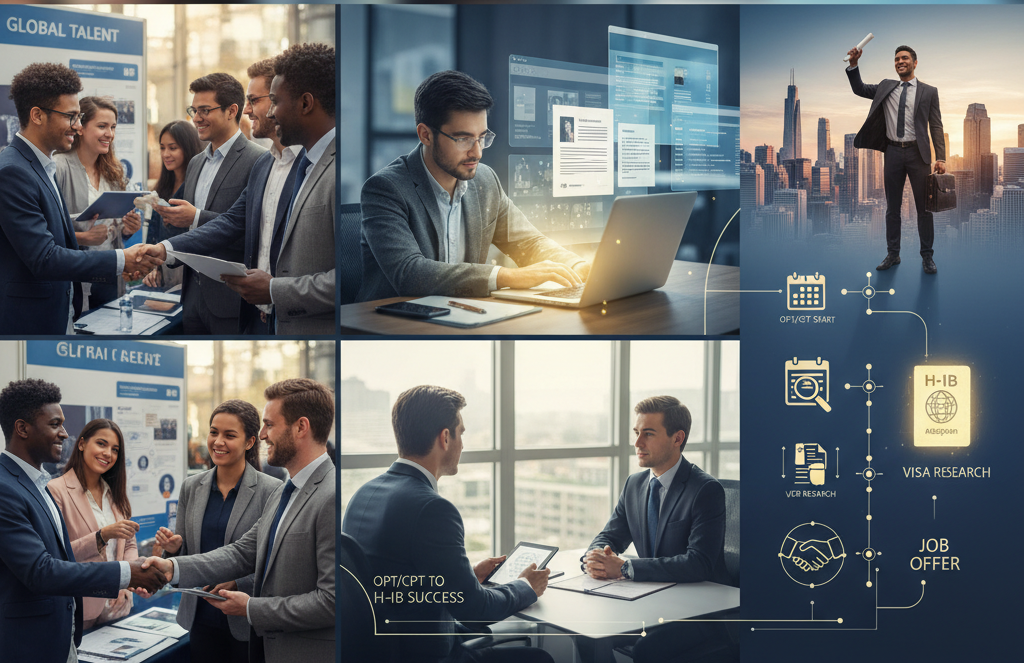 How OPT &amp; CPT Students Can Secure Full-Time U.S. Jobs