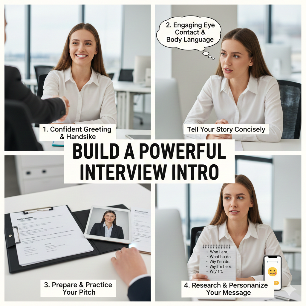 How to build a strong introduction for interviews