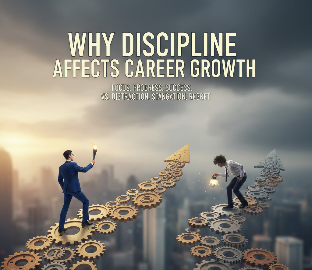 Why discipline affects career growth