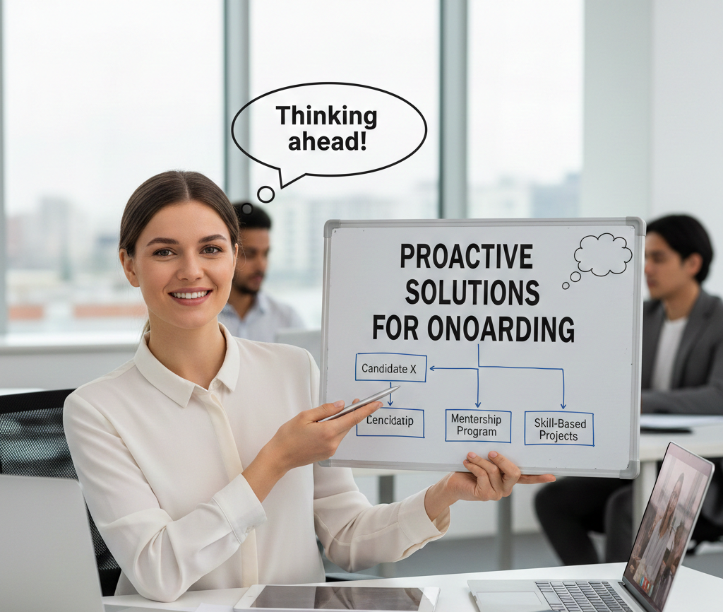 How to show initiative during hiring tasks