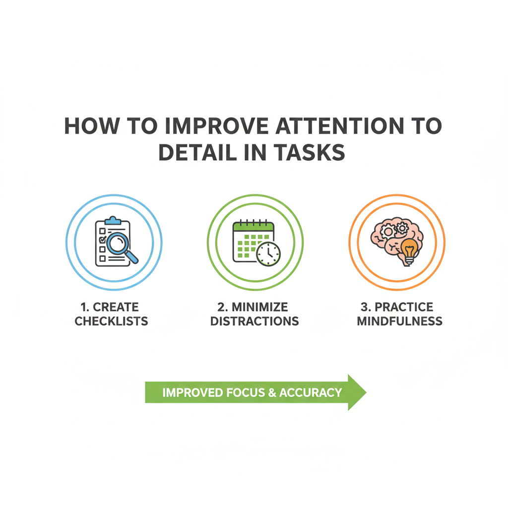 How to improve attention to detail in tasks