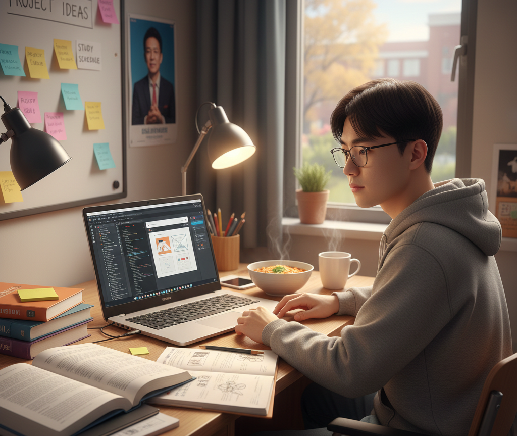 How to build a side portfolio while studying