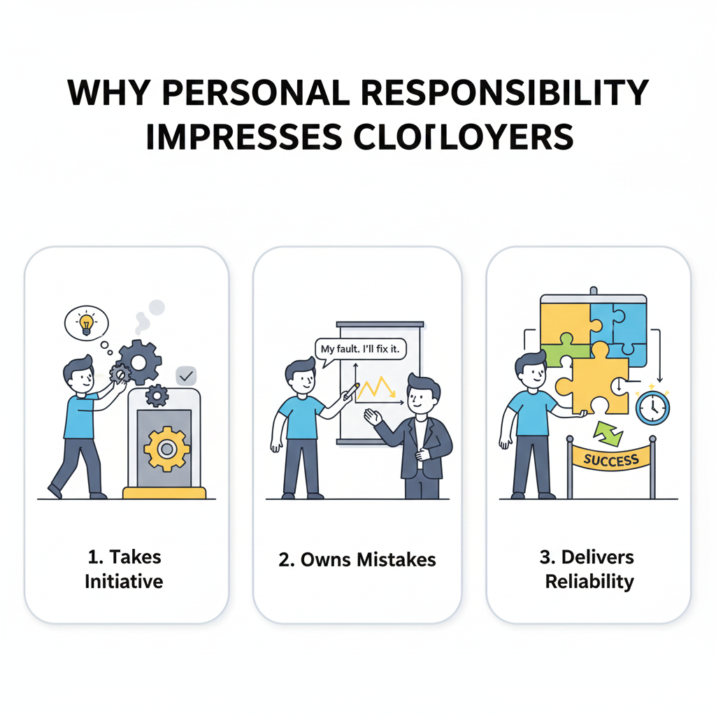 Why personal responsibility impresses employers