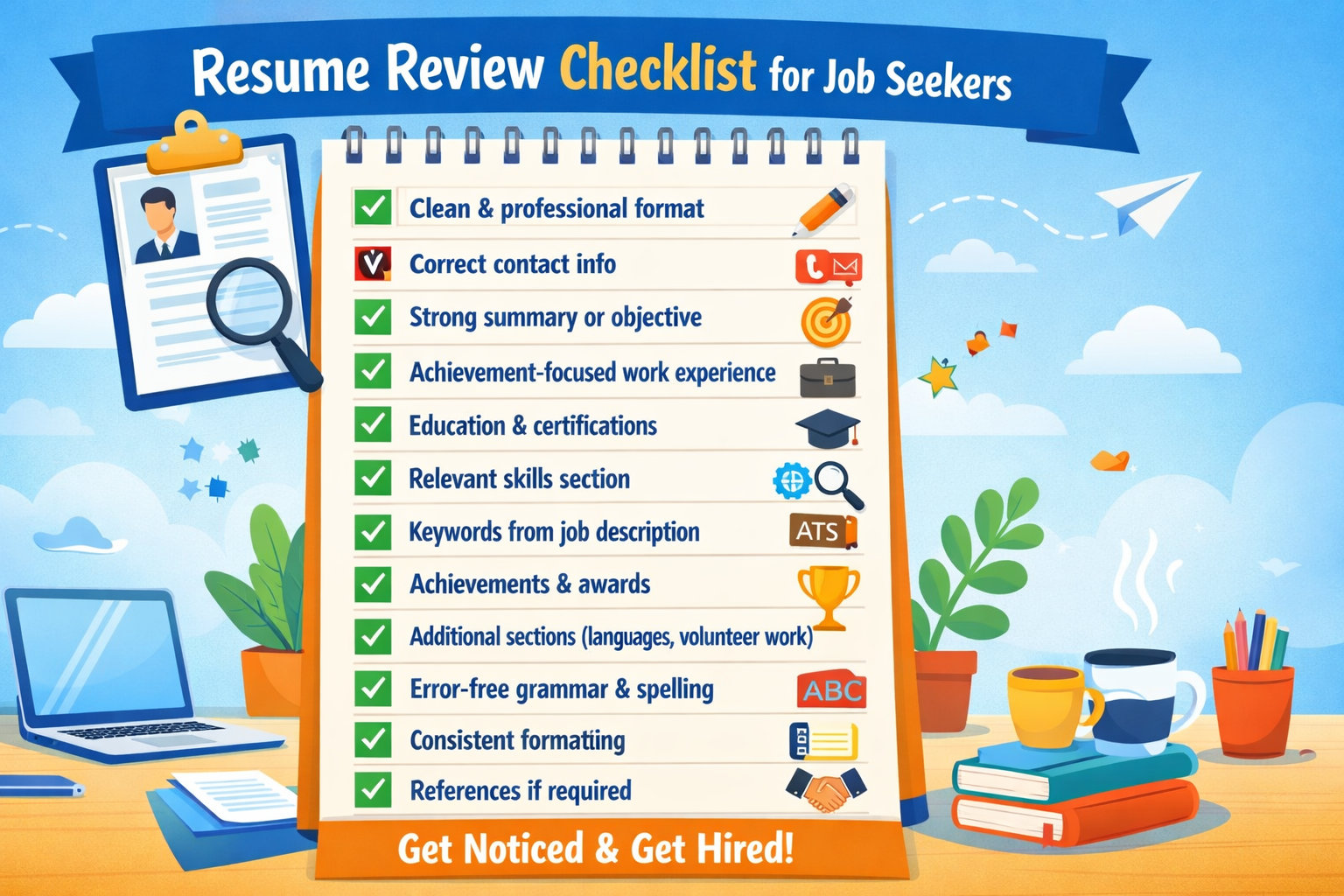 Resume Review Checklist Used by Recruiters