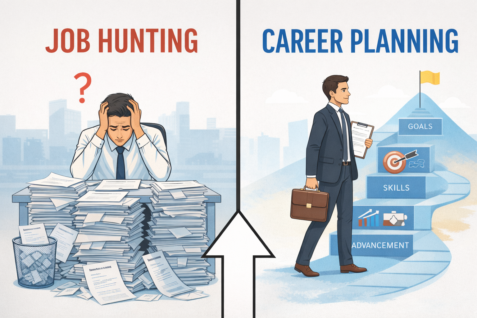 Why Career Planning Beats Job Hunting