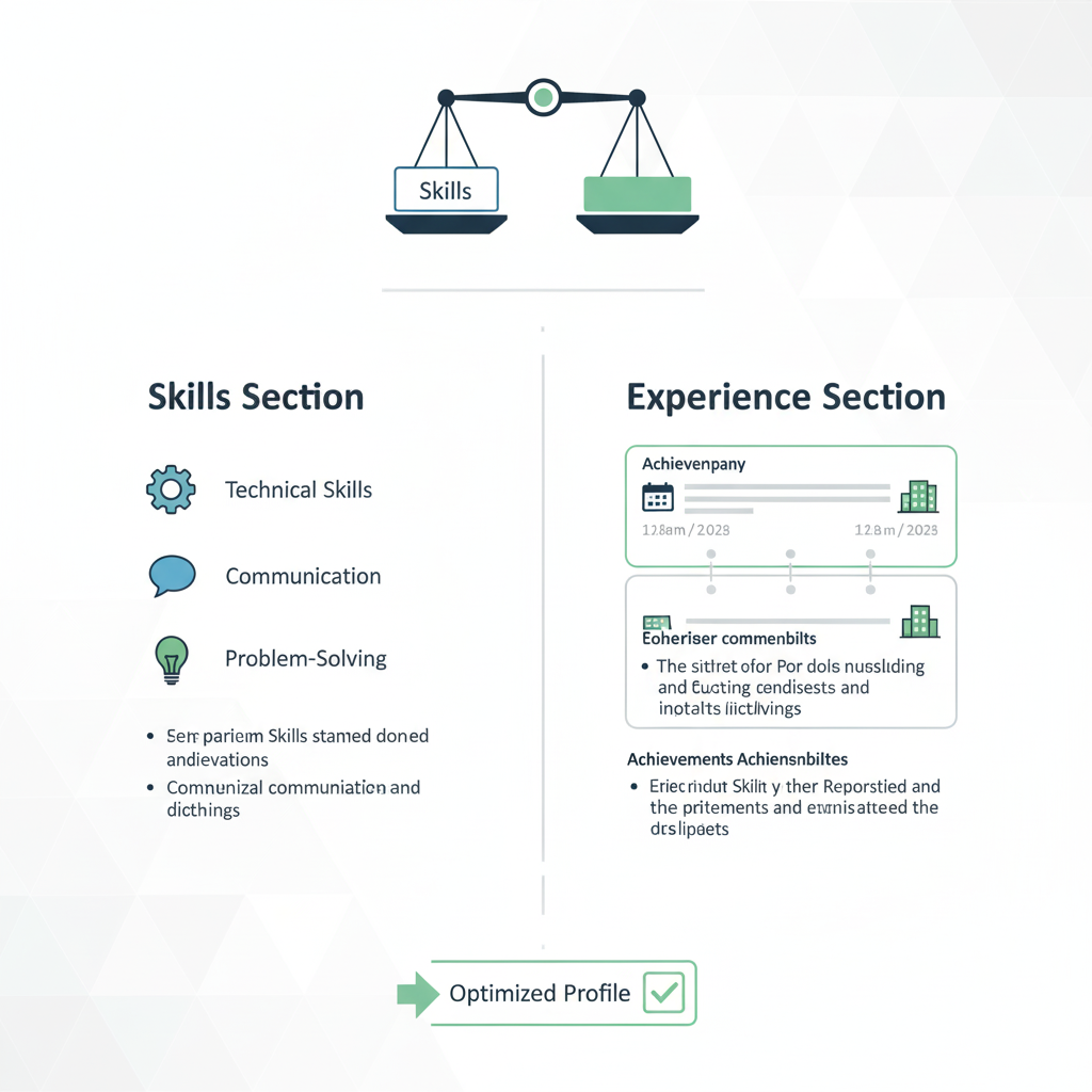 How to Balance Skills and Experience Sections