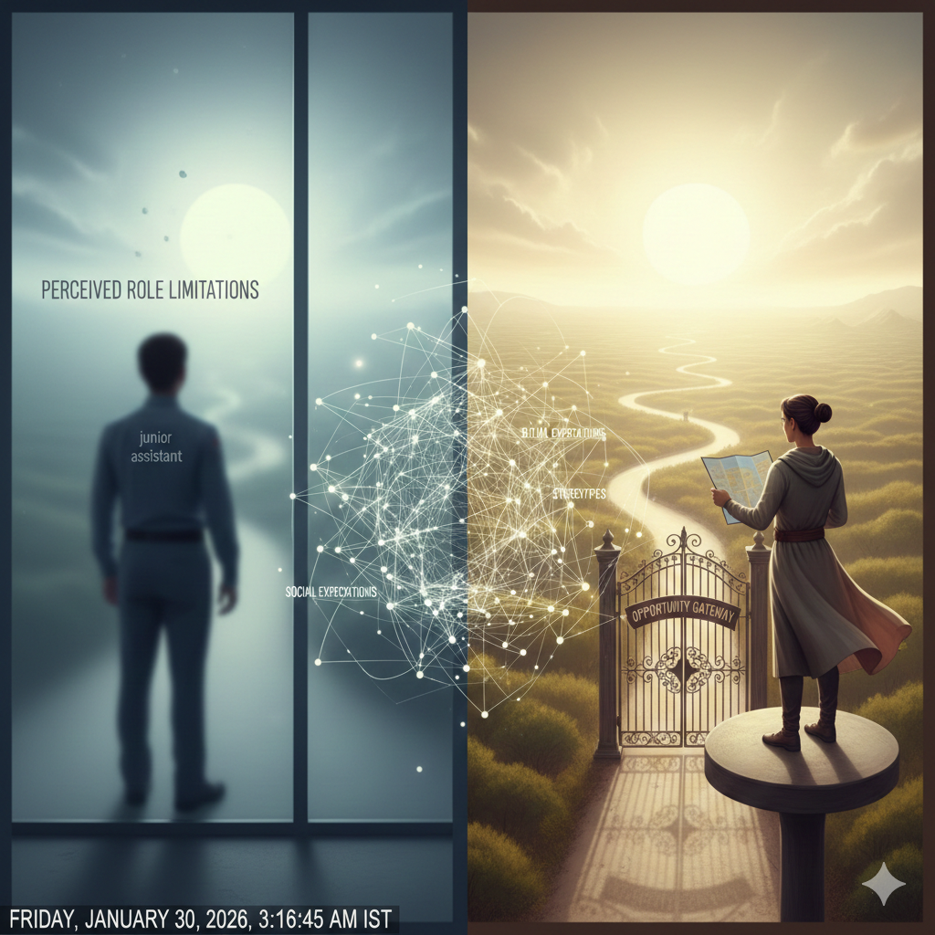 Why role perception affects opportunity access