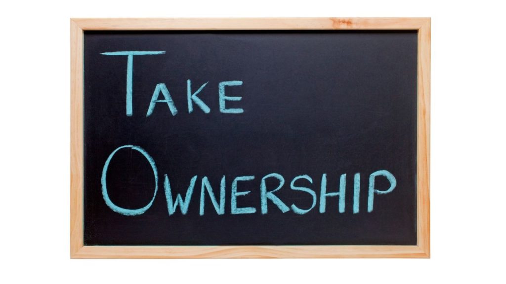 It’s a clear visual representation of the concept of an ownership mindset, emphasizing personal responsibility, accountability, and proactive action—perfect to include in your article about why hiring managers value an ownership mindset.