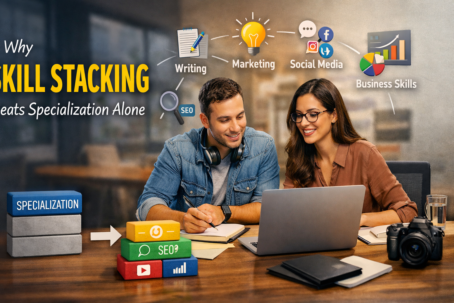 Why Skill Stacking Beats Specialization Alone