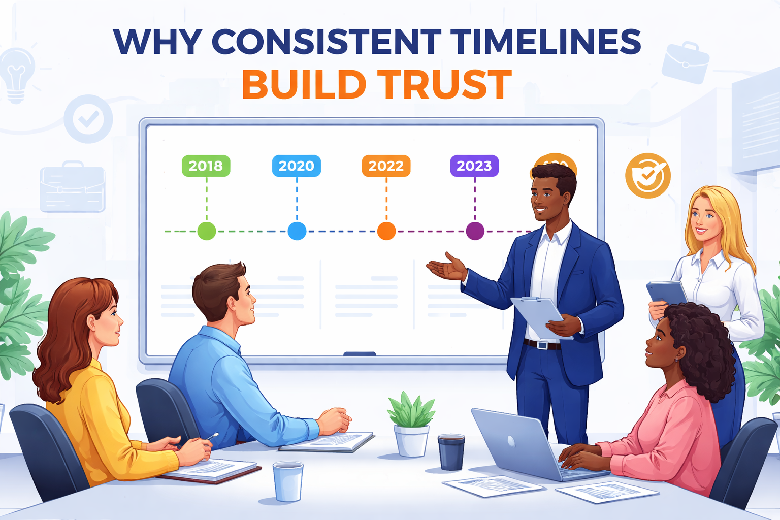 Why Consistent Timelines Build Trust