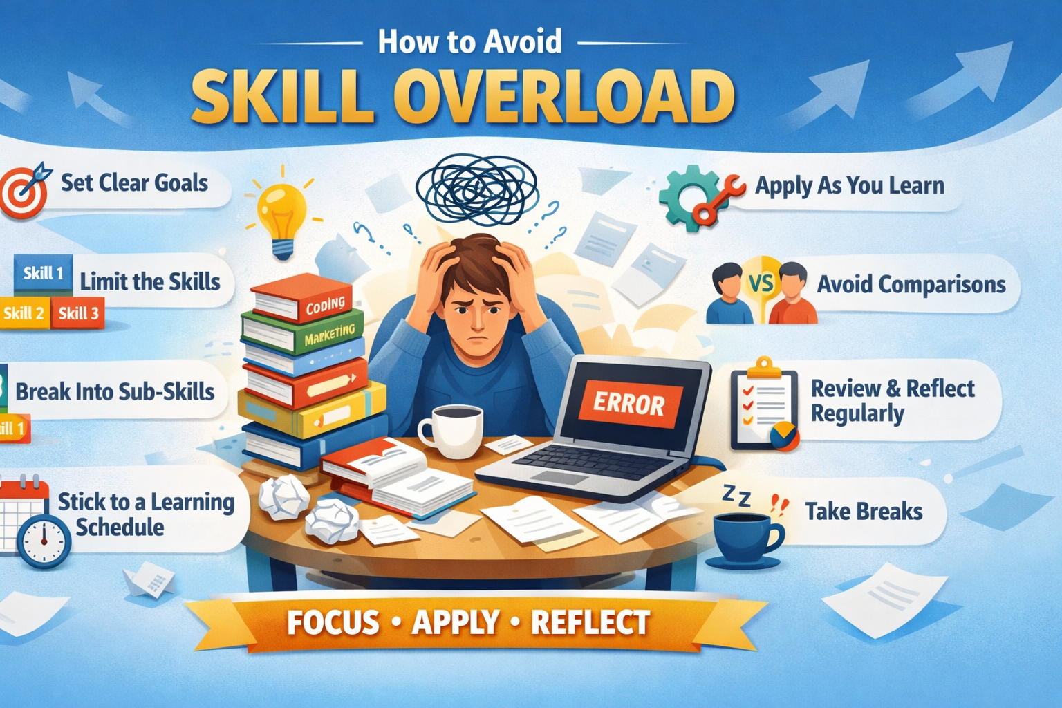 How to avoid skill overload