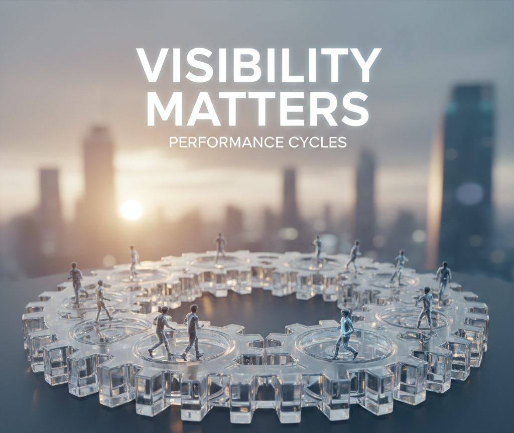 Why visibility matters in performance cycles