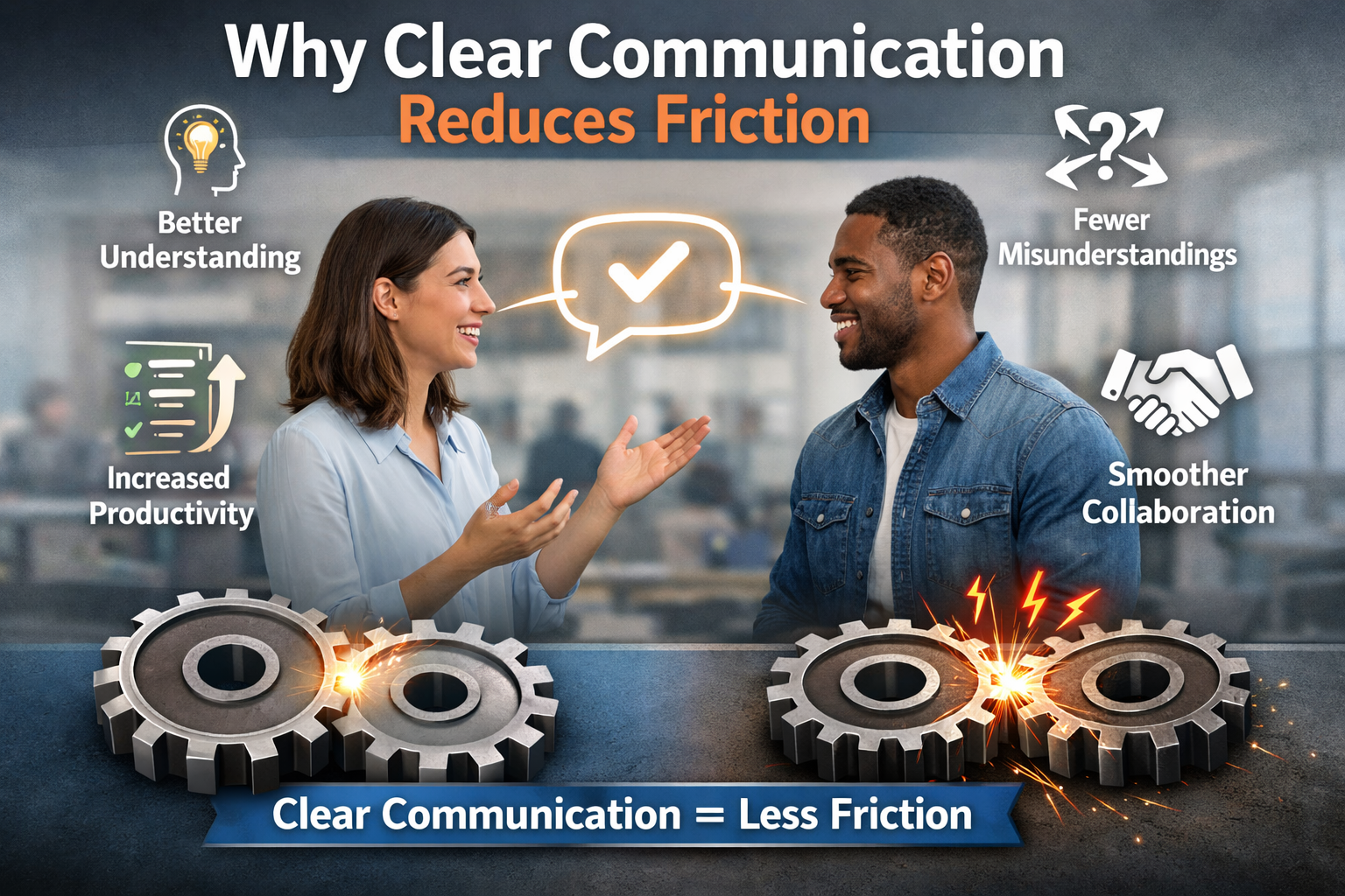 Why clear communication reduces friction