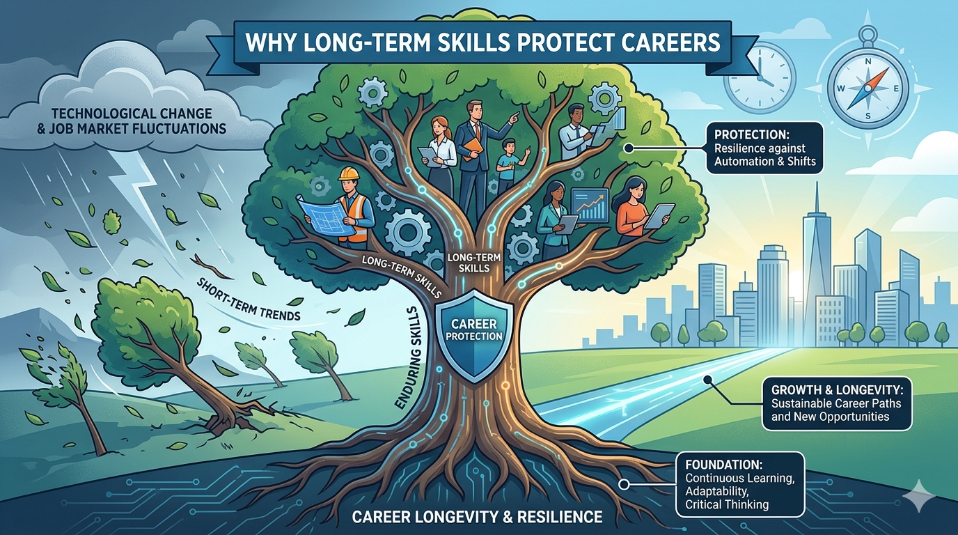 Why long-term skills protect careers