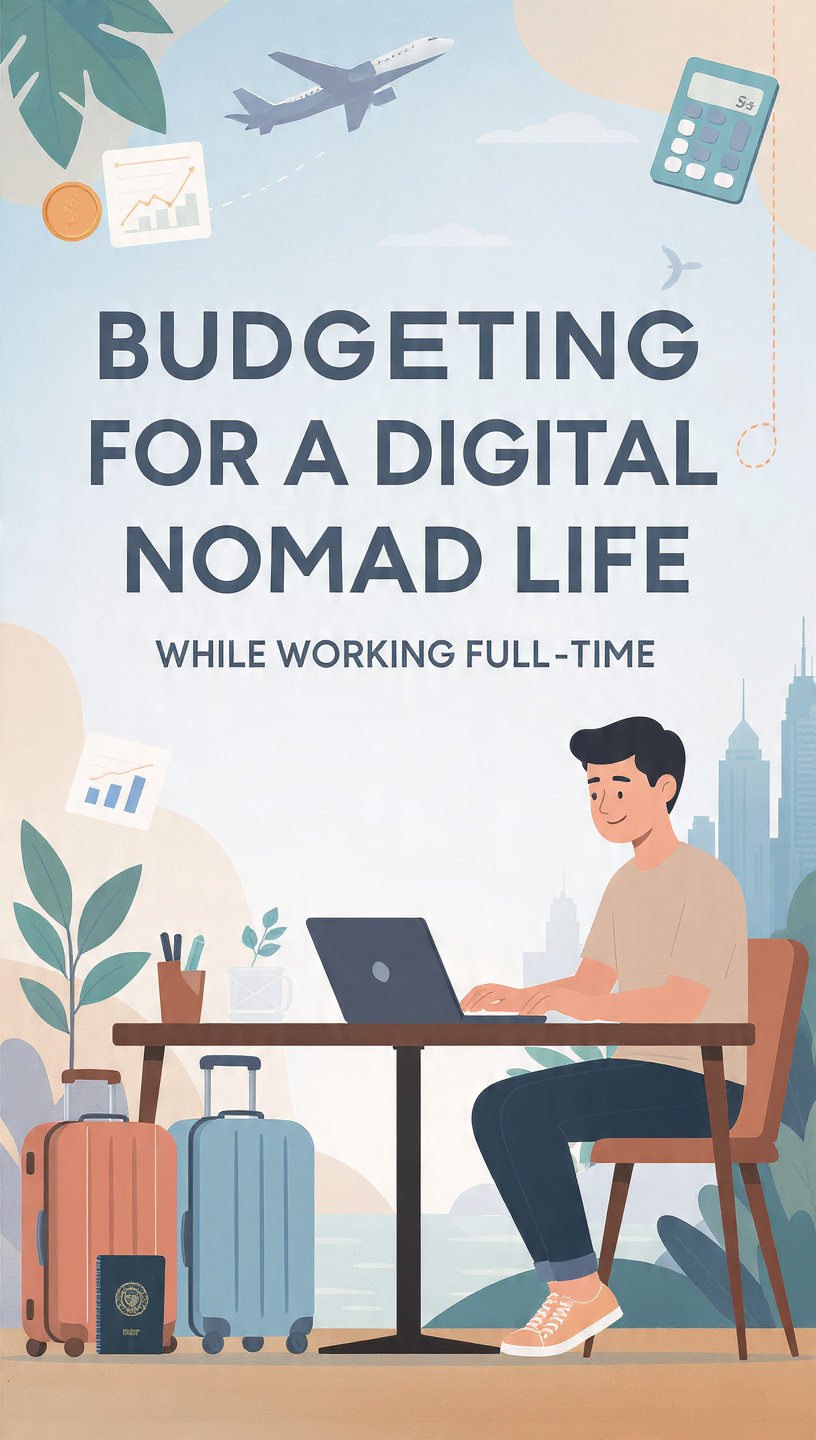 How to Budget for a Digital Nomad Life While Working Full-Time