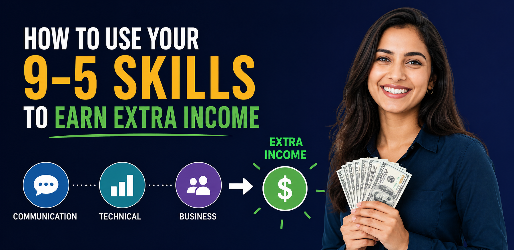 How to Use Your 9–5 Skills to Earn Extra Income