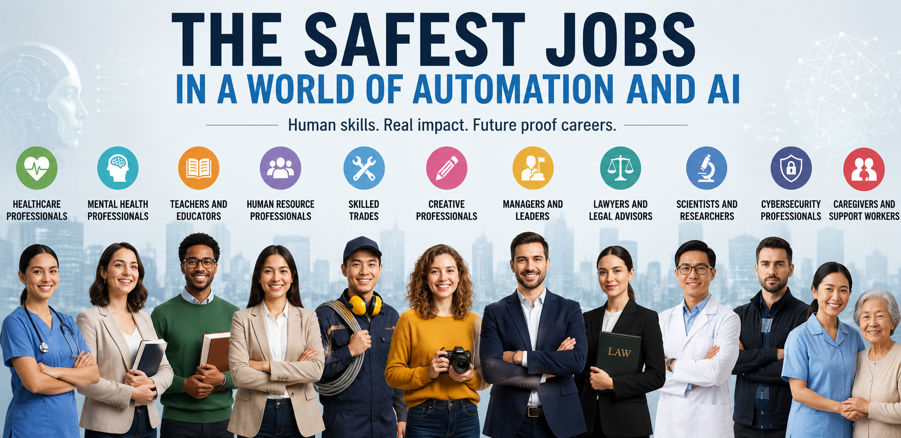 The Safest Jobs in a World of Automation and AI