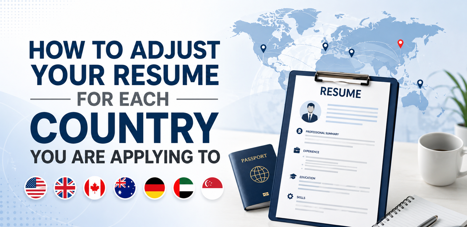 How to Adjust Your Resume for Each Country You Are Applying To