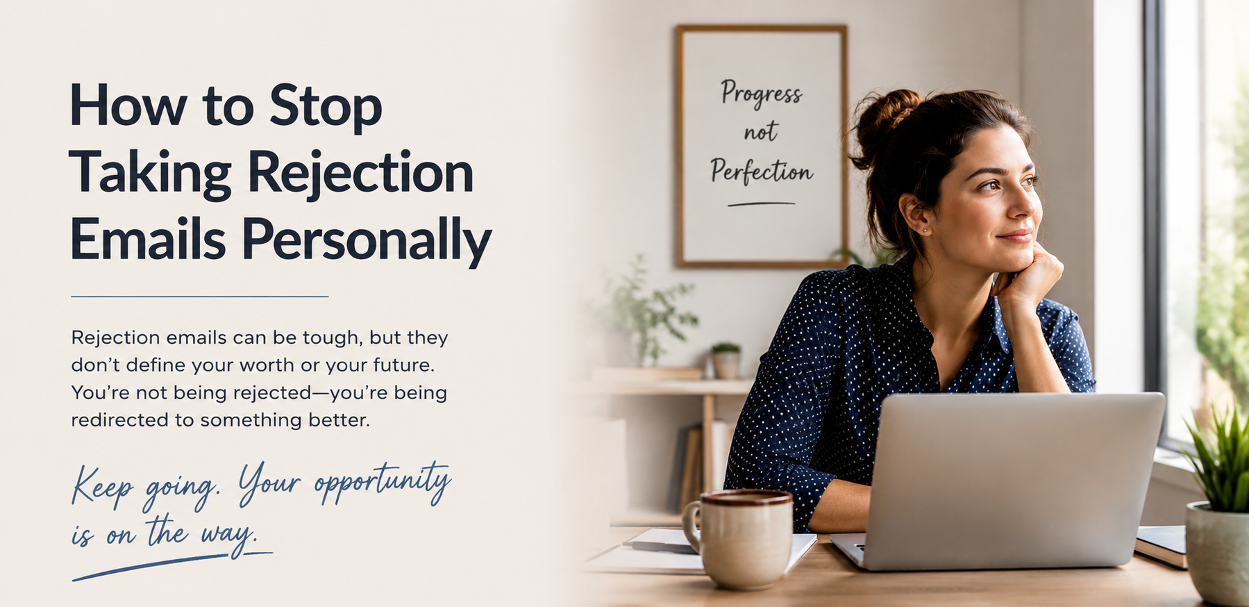 How to Stop Taking Rejection Emails Personally