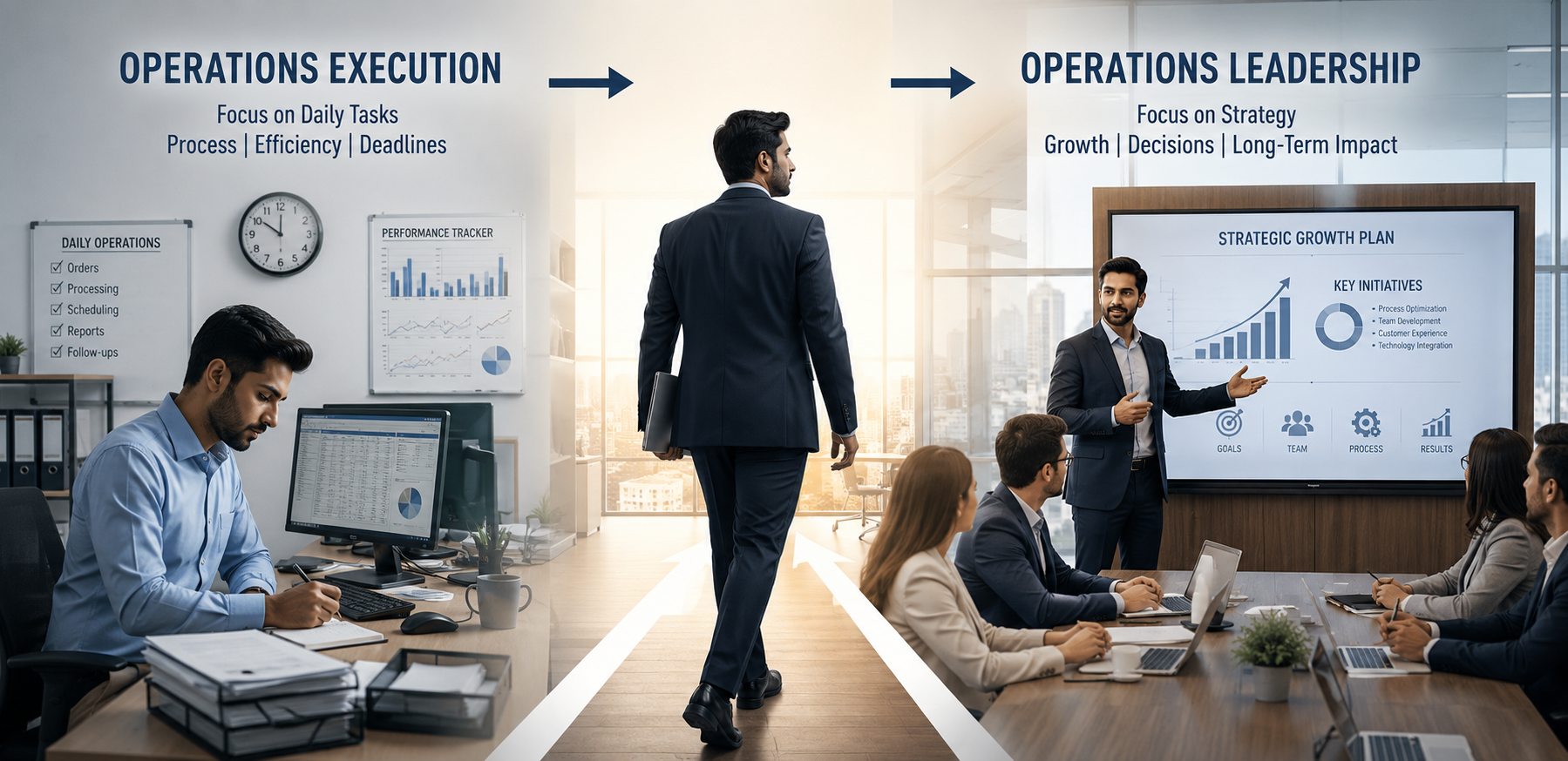 Move From Operations Execution Into Operations Leadership