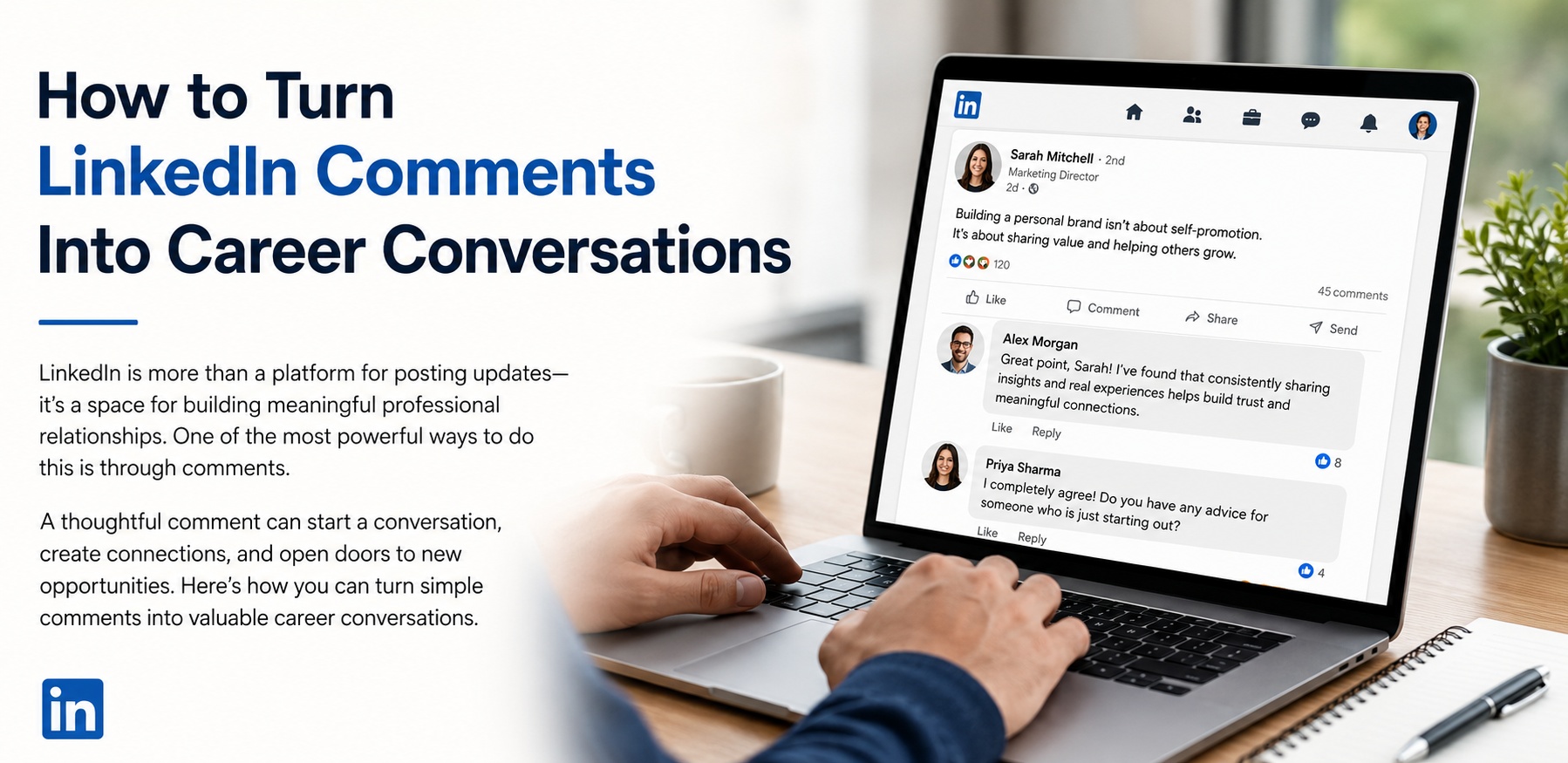 How to Turn LinkedIn Comments Into Career Conversations