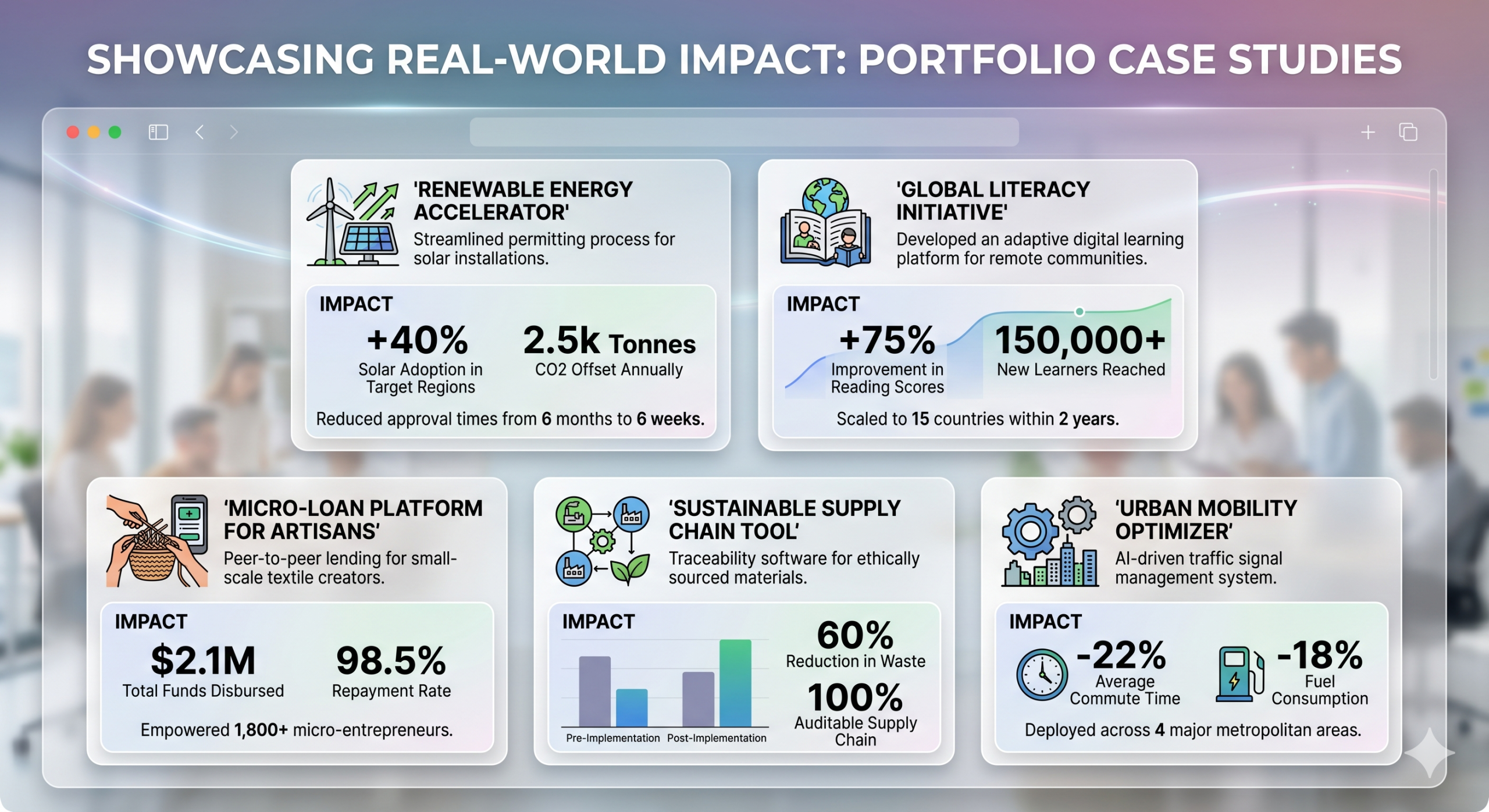 How to Show Real-World Impact in Your Project Portfolio