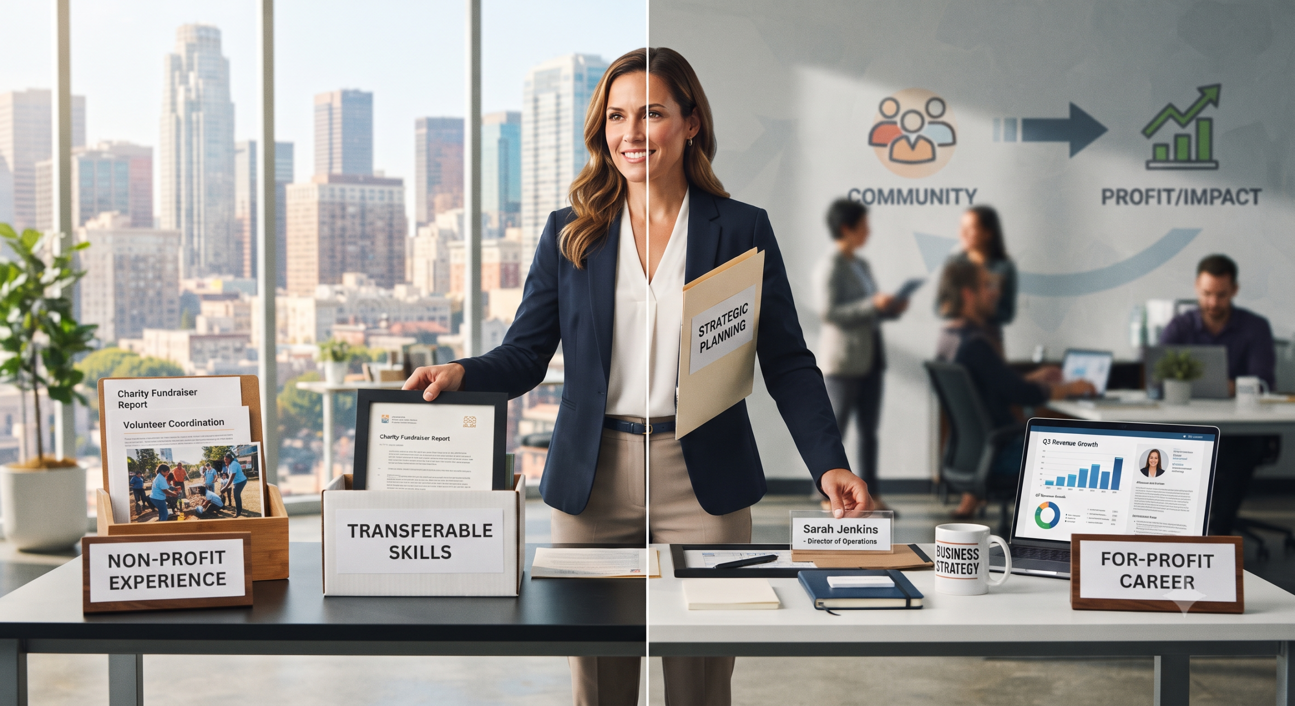 How to Transition From Non-Profit to For-Profit Careers