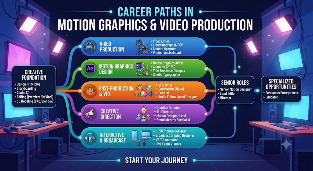 Career Paths in Motion Graphics and Video Production