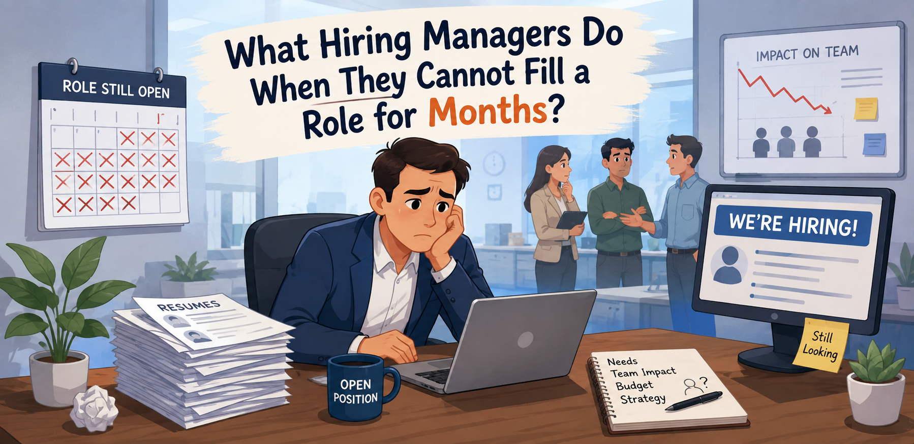 Hiring Managers Do When They Cannot Fill a Role for Months