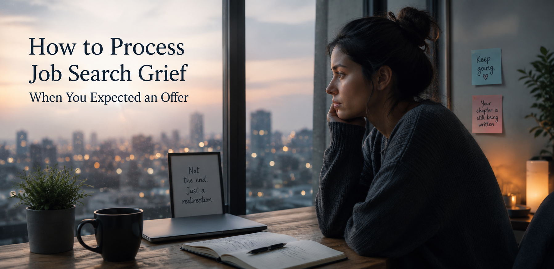 How to Process Job Search Grief When You Expected an Offer