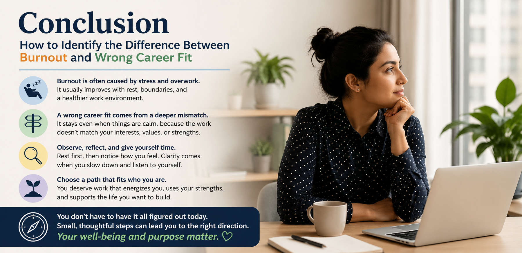 Identify the Difference Between Burnout and Wrong Career Fit