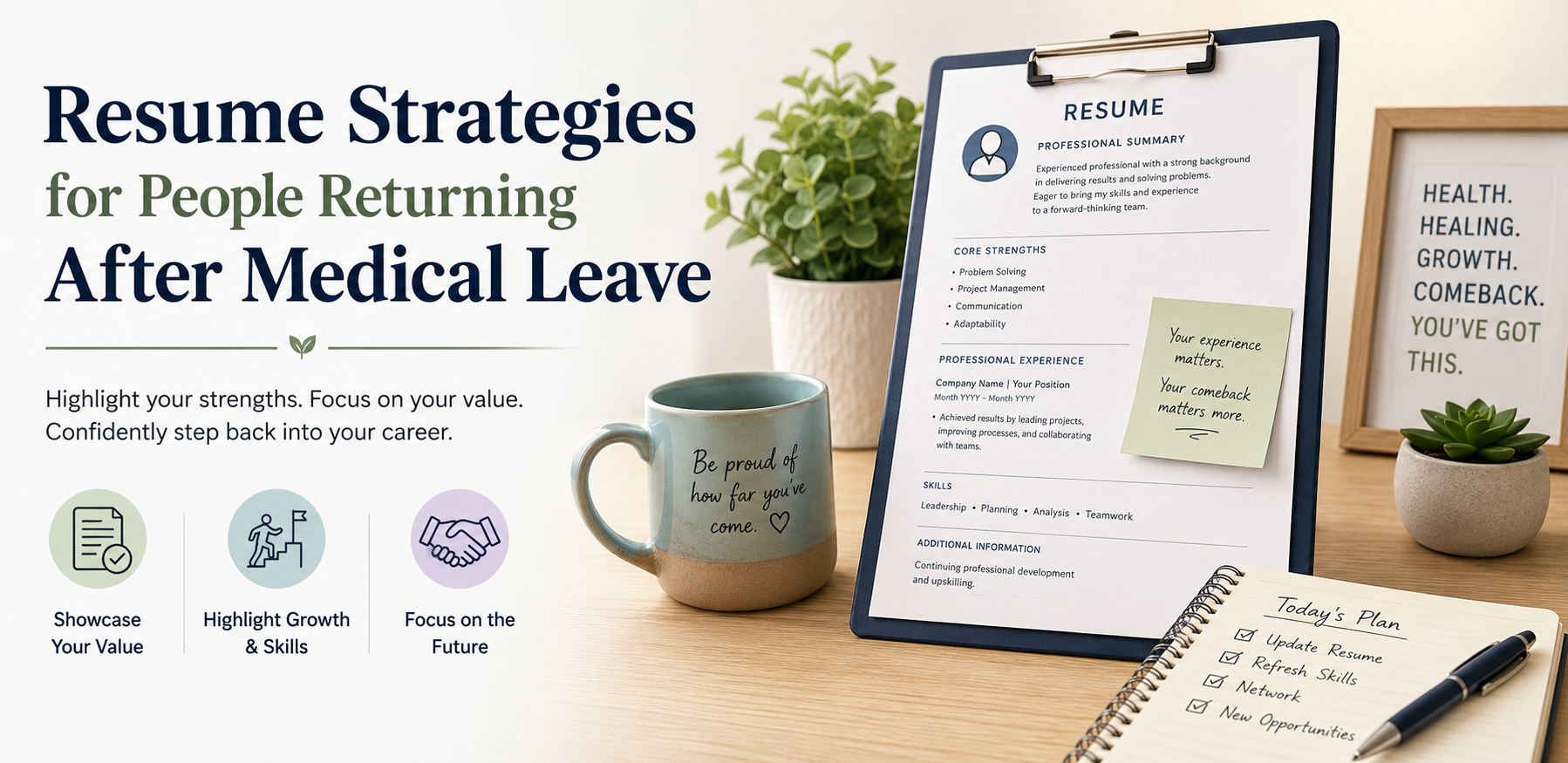 Resume Strategies for People Returning After Medical Leave