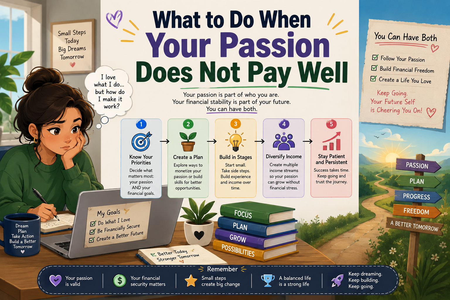 What to Do When Your Passion Does Not Pay Well