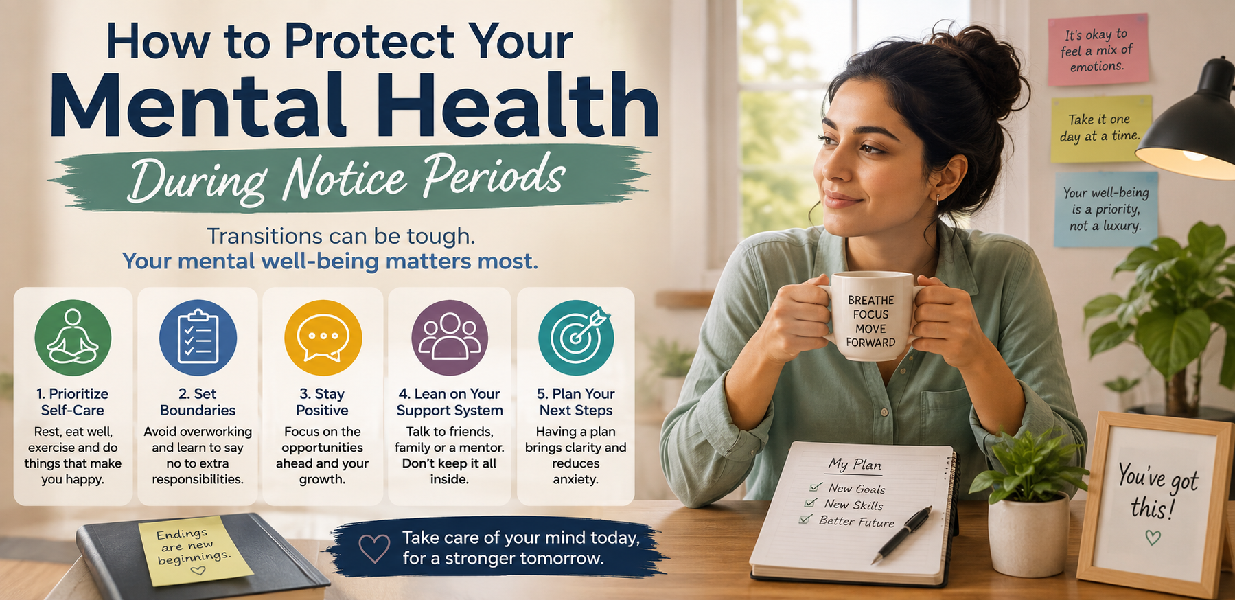 How to Protect Your Mental Health During Notice Periods