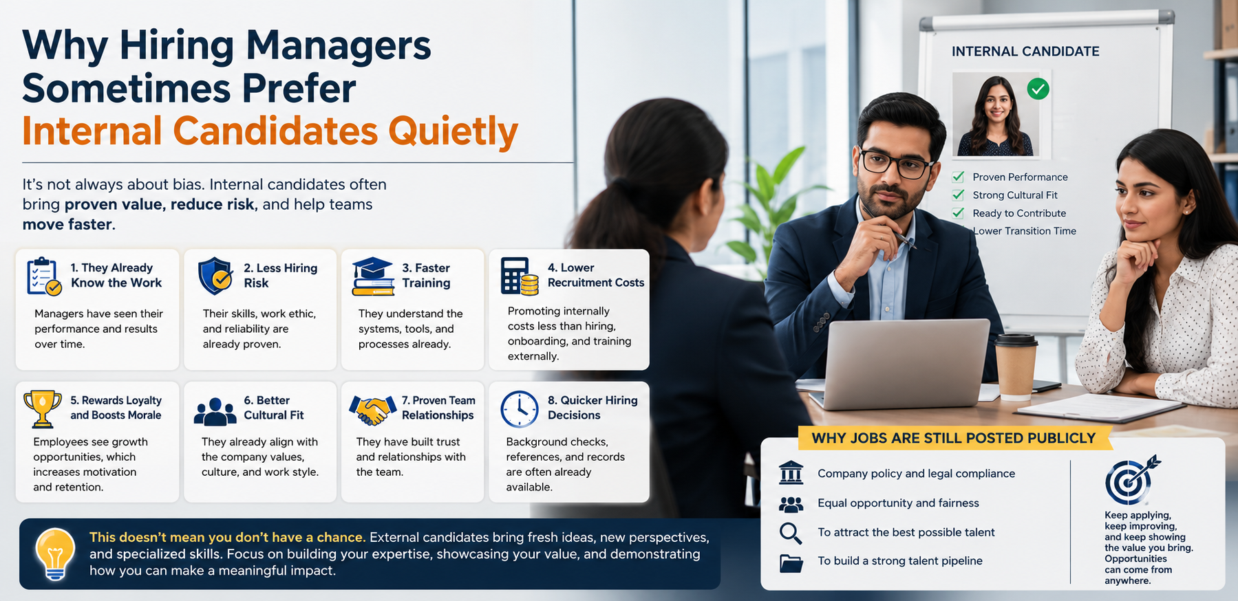 Why Hiring Managers Sometimes Prefer Internal Candidates