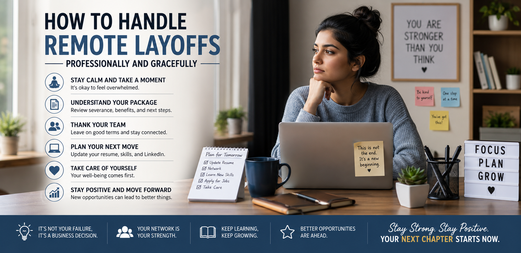 How to Handle Remote Layoffs Professionally and Gracefully