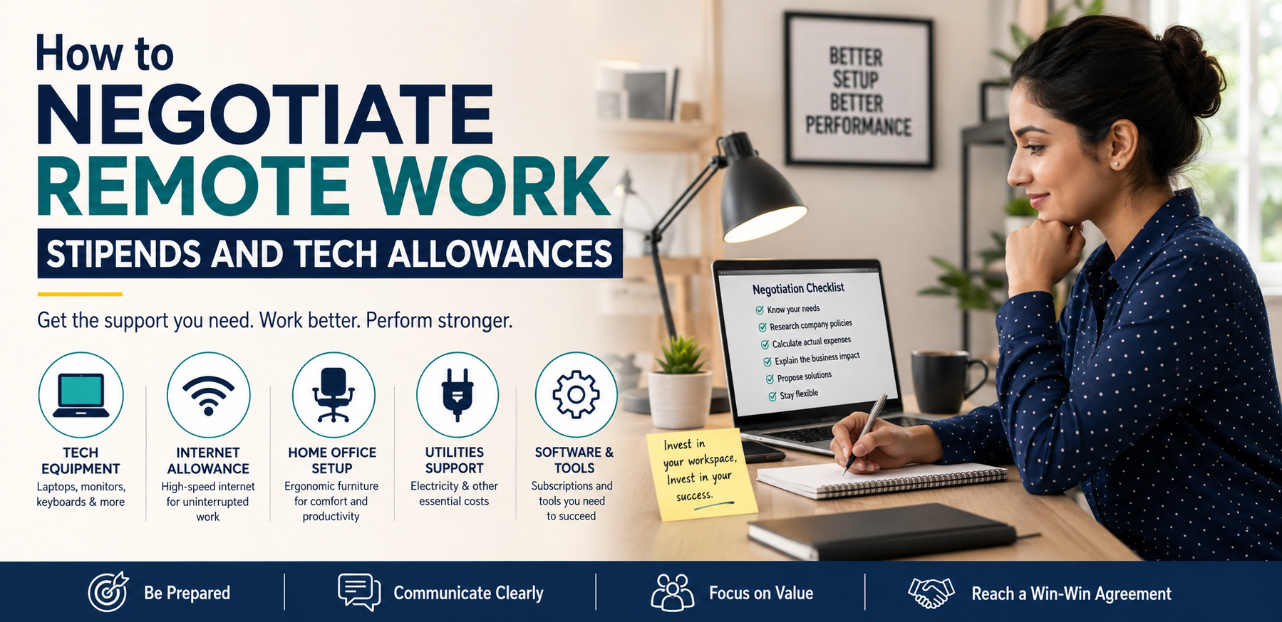 How to Negotiate Remote Work Stipends and Tech Allowances