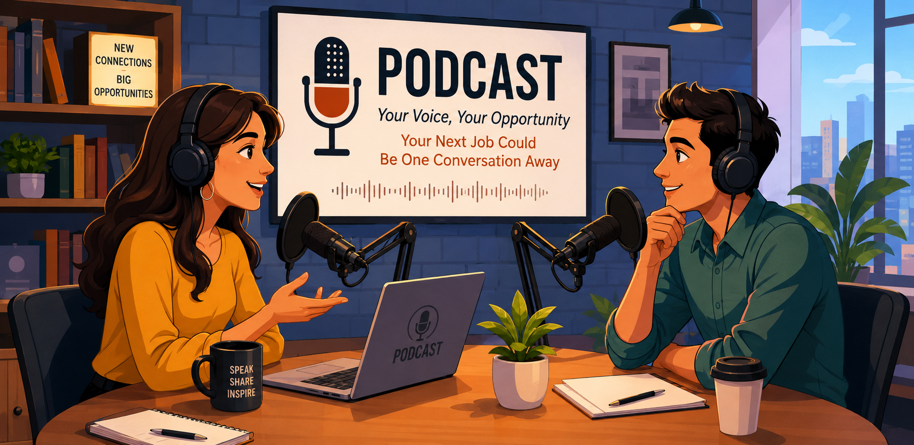 How to Find Jobs Through Podcast Guest Appearances