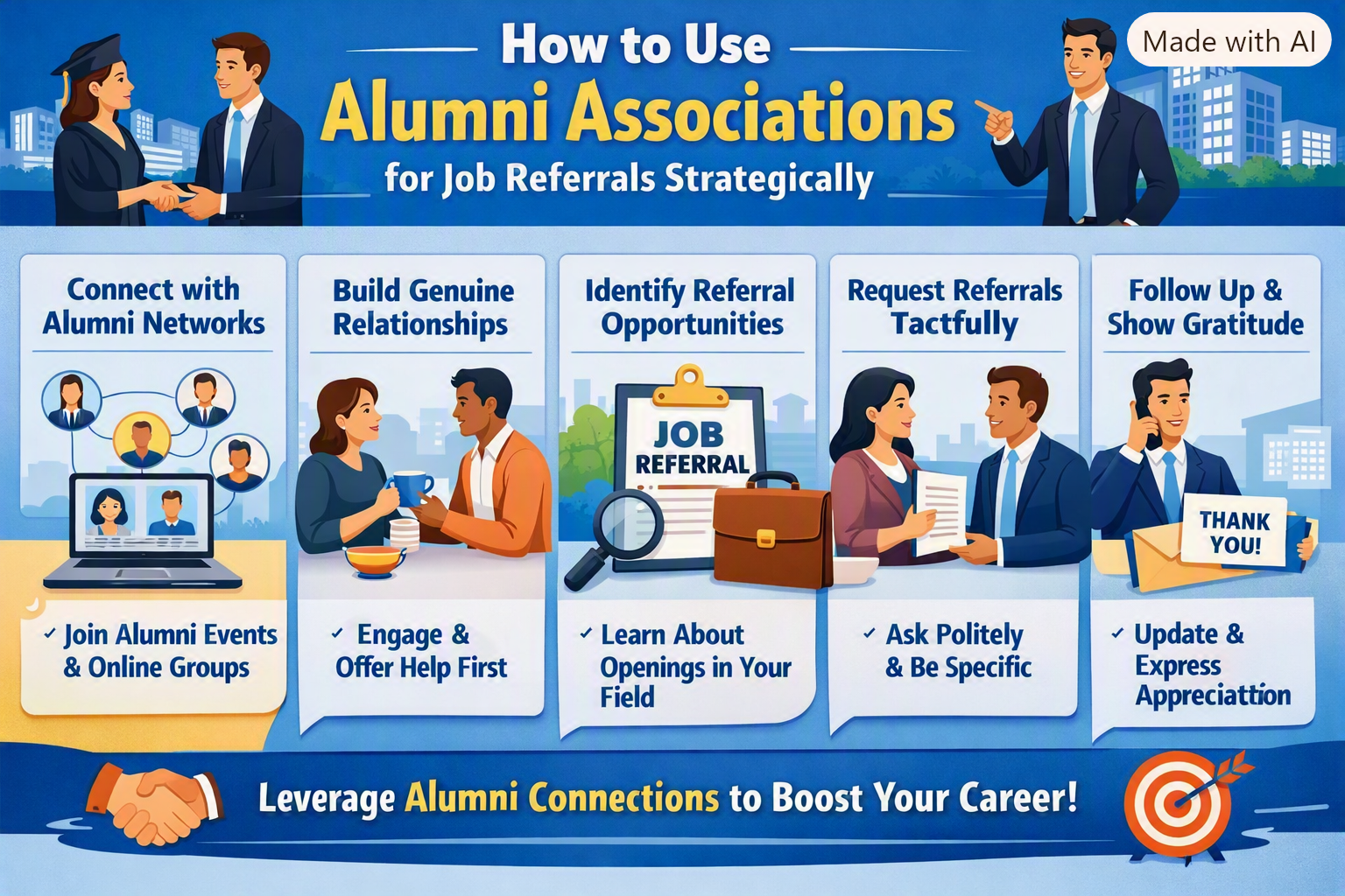How to Use Alumni Associations for Job Referrals Strategically