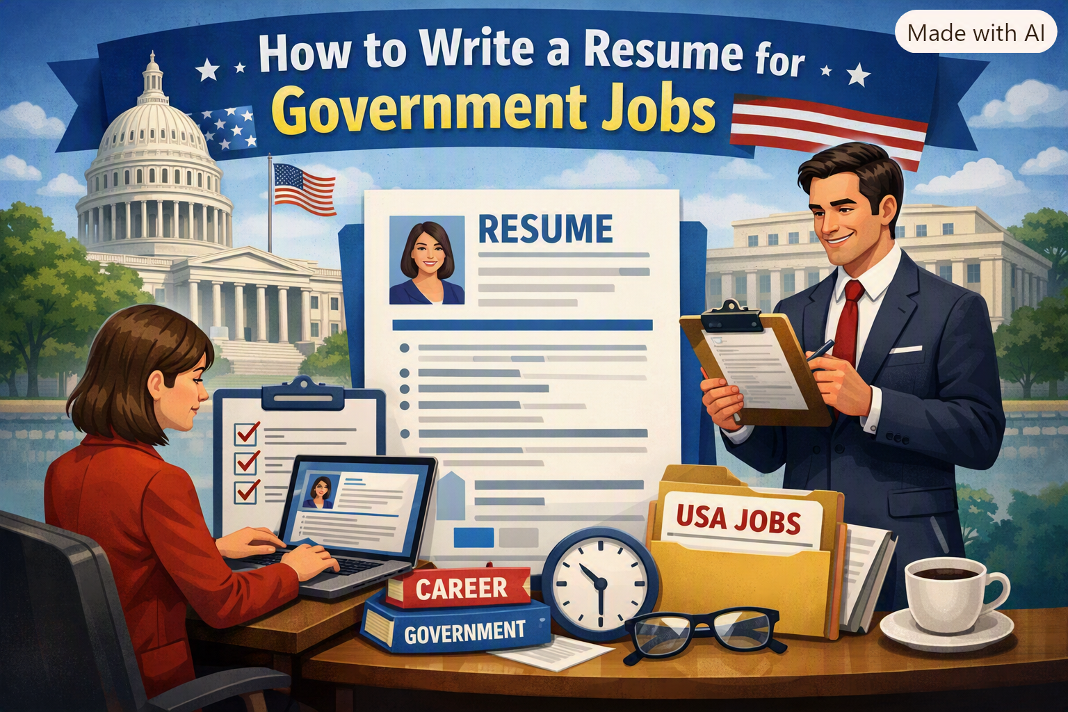 How to Write a Resume for Government Job Applications