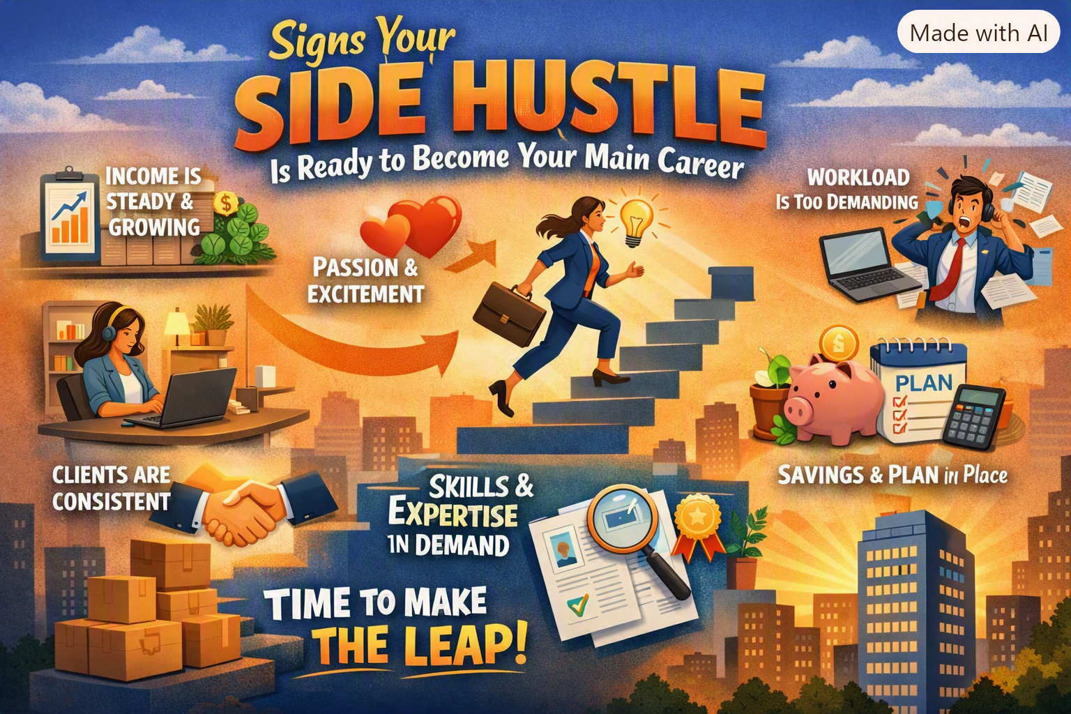 Signs Your Side Hustle Is Ready to Become Your Main Career